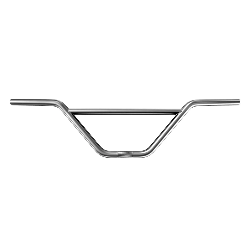 FANSEY ビッグBMXハンドルバー 740mm 22.2mm クロモリ シルバー