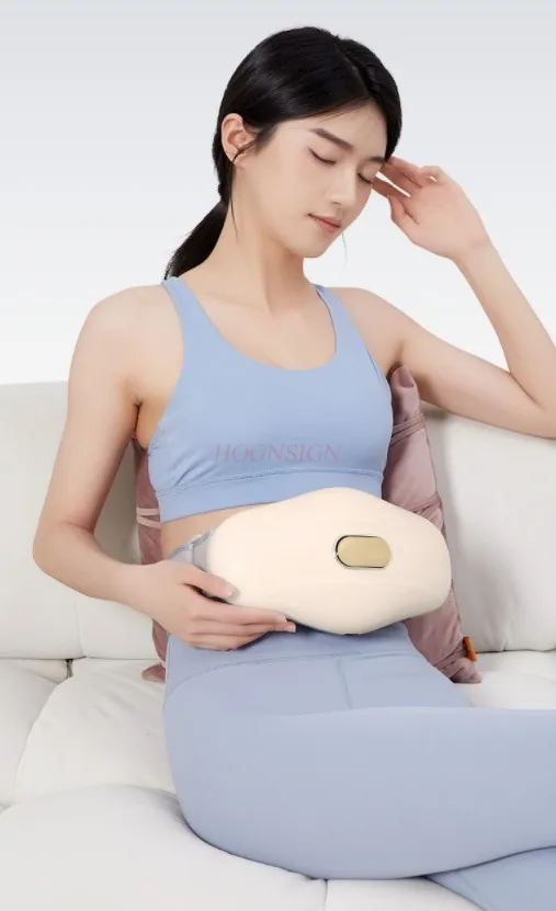 Bian Stone  Wireless Abdominal Massager - Moxibustion Hot Compress Lumbar Spine Waist Abdominal Automatic Massage Belt