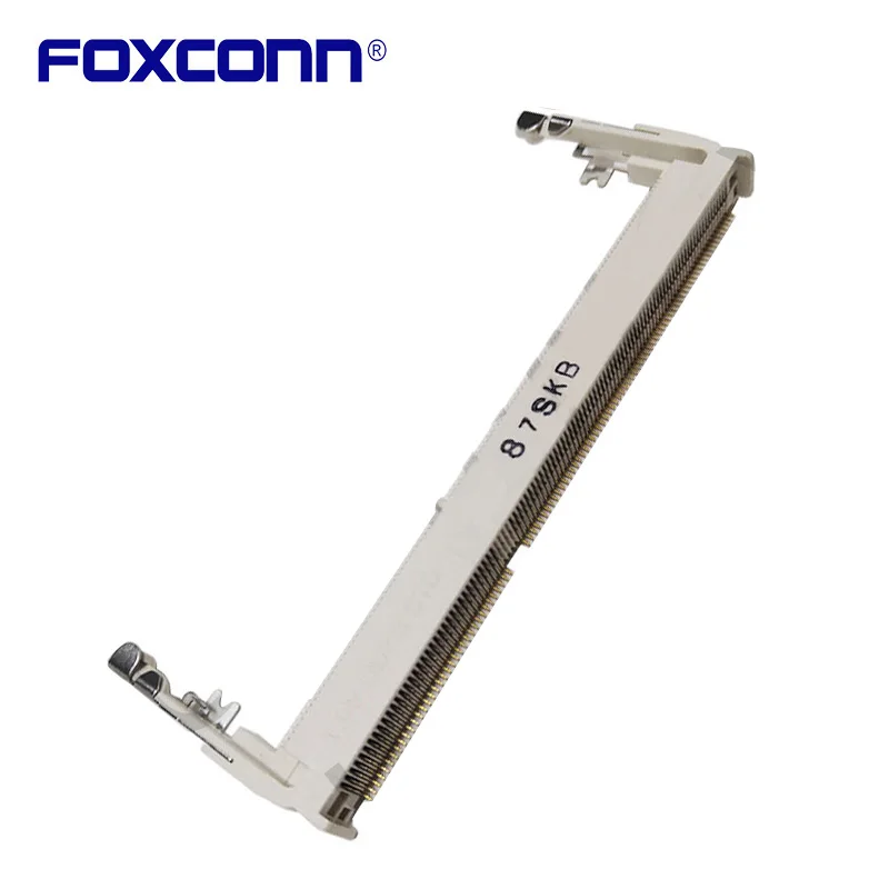 Разъем Foxconn AS0A626-H2S6-7H DDR3, прямое направление H = 5,2, слот для карты памяти pin