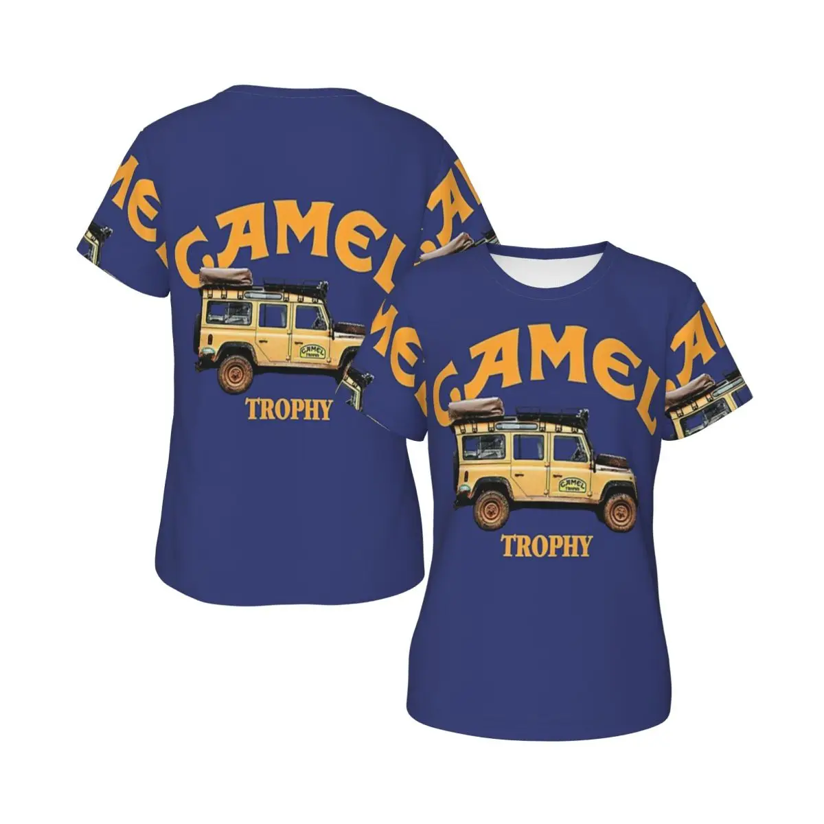 Camel Trophy Defender  T-Shirt for Women Round Neck Streetwear T Shirts Women's Short Sleeve Summer Clothes Tops