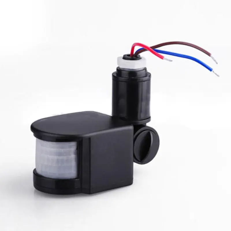 Saklar lampu dinding detektor Sensor gerak otomatis PIR, 110-220V