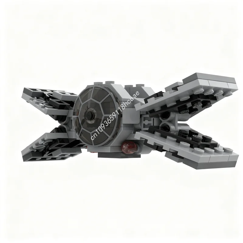 

Набор конструктора MOC «Истребитель TIE» (115 деталей), модель «Звездные войны», архитектурные блоки, игрушка, подарок на Рождество, для детей