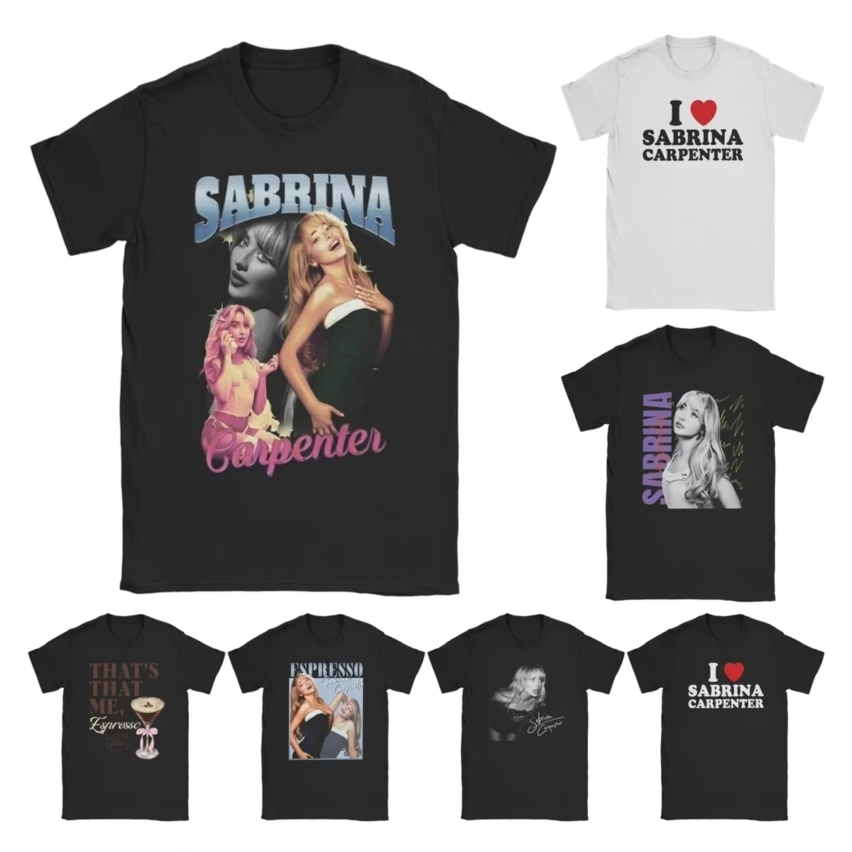 Fun Sabrina Timmerman Vintage jaren '90 T-shirts Vrouwen Mannen Ronde Hals Katoenen T-shirt Korte Mouw T-shirt Verjaardagscadeau kleding