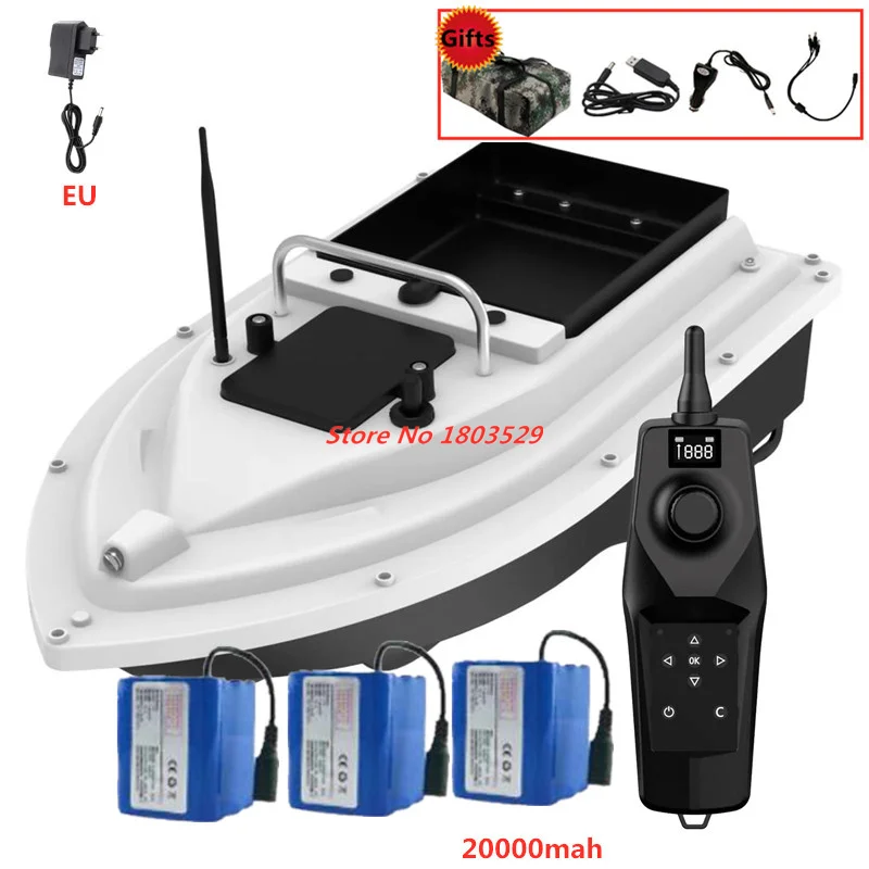 المهنية 500 متر نظام تحديد المواقع قارب طعم سمك 500 متر التحكم عن بعد الصيد المغذية قارب التلقائي العودة التعشيش قارب قوارب ضوء الليل