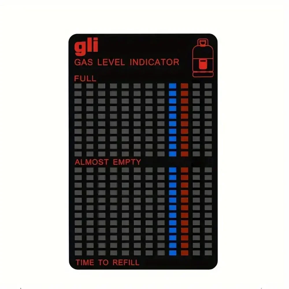 Gasindicator Niveau Praktisch Propaan Butaan LPG Brandstof Gas Tank Niveau-indicator voor het meten van gassen bij het zelfklevende product - afbeelding 1