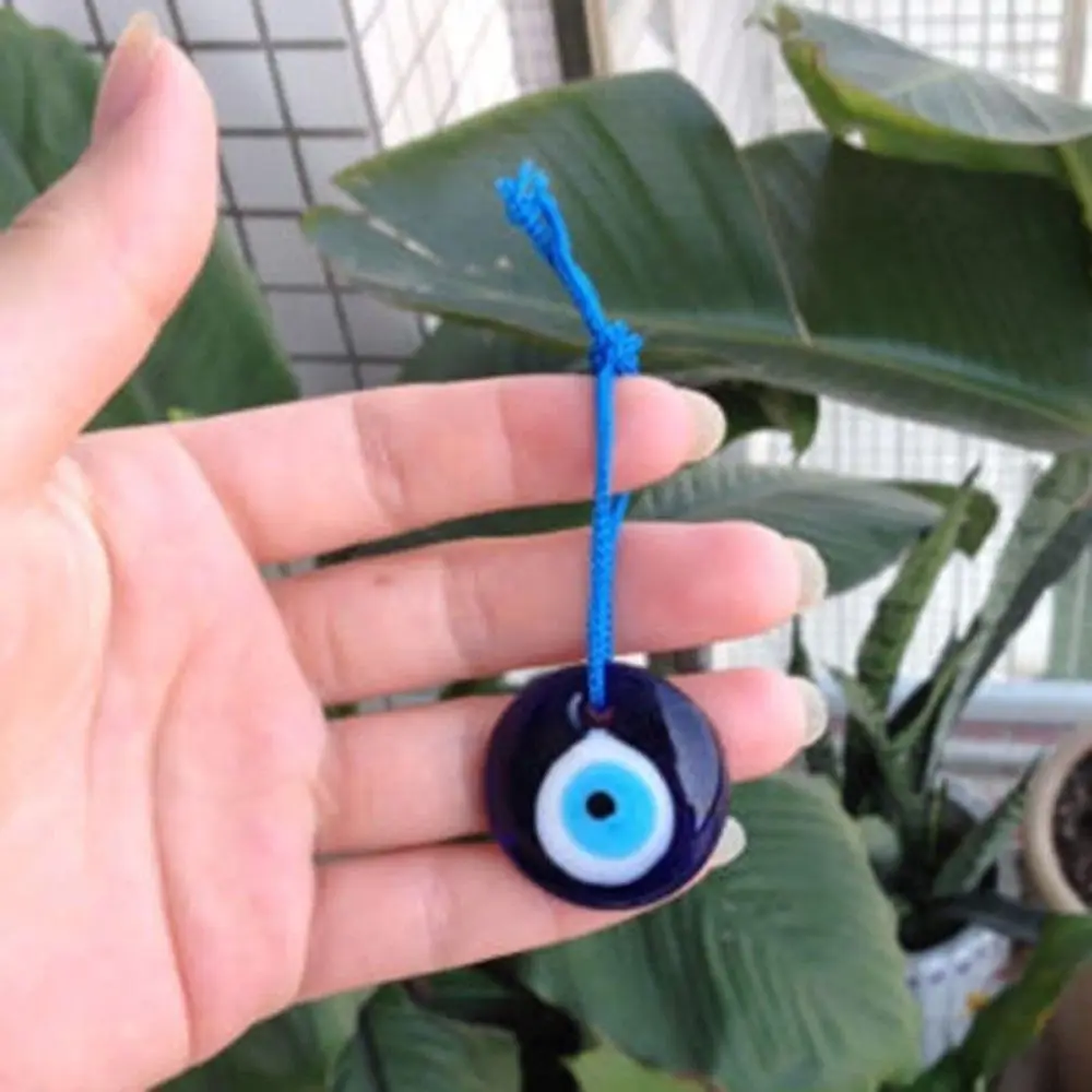 Kabbalah 1PC Charm Turkish Home Evil Eye Car Auto Accessories Office Amulet Car Pendant Auto Decor Interior Decor image 4