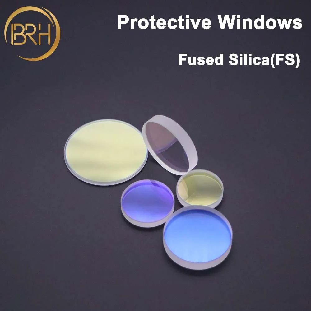 100Pcs/Lot Laser Protective Windows Protection Window Lens 27.9x4.1/30x5/37x7 For WSX Precitec Raytools Bodor Ospri Laser Head