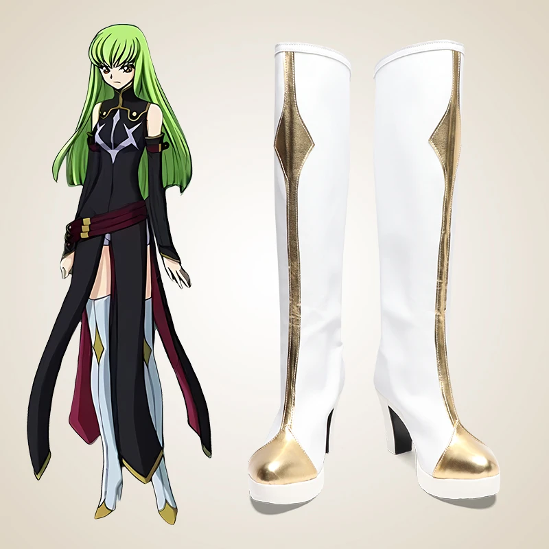 

Anime-Lelouch Code Geass Queen CC Cosplay Shoes Halloween Carnival Boots Custom Made