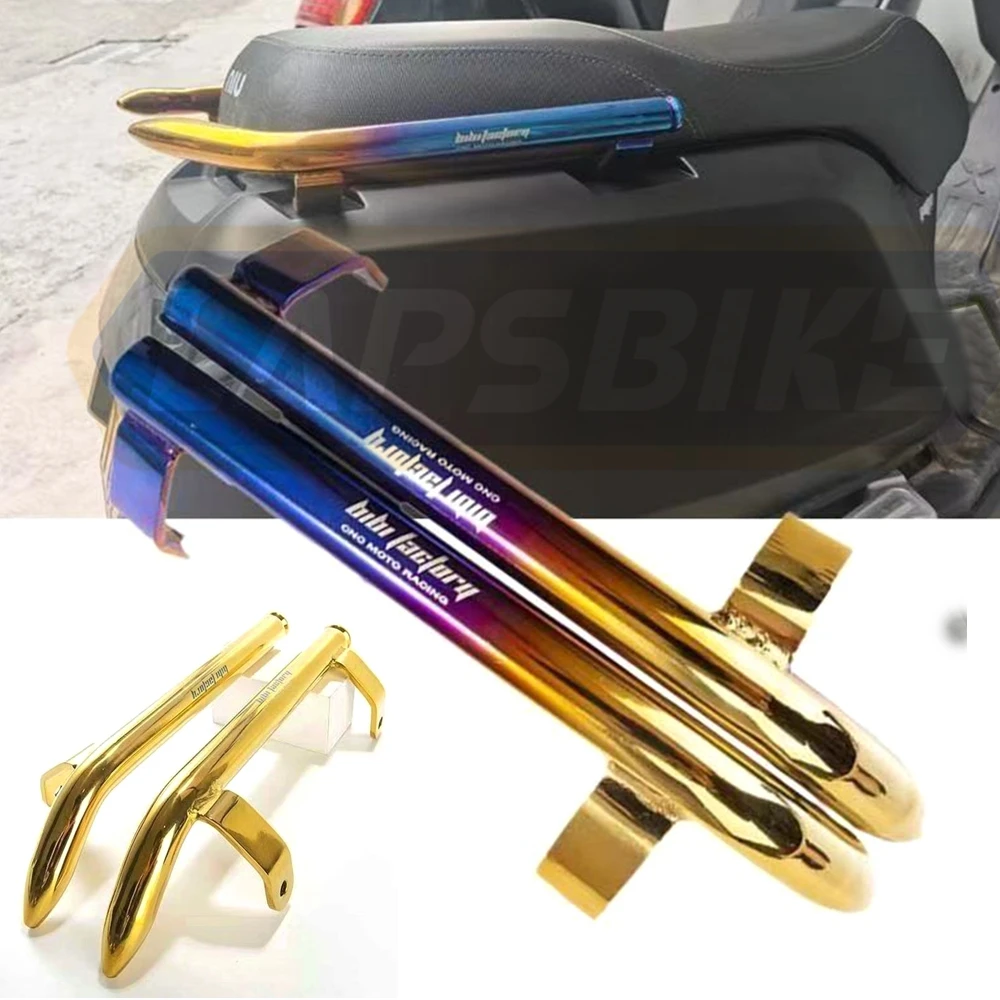 

NIU Electric Scooter Tail Wing Rear Armrest Passenger Handle 304 Stainless Steel Handrail For N1 N1S NQI NGT Modified Accessorie