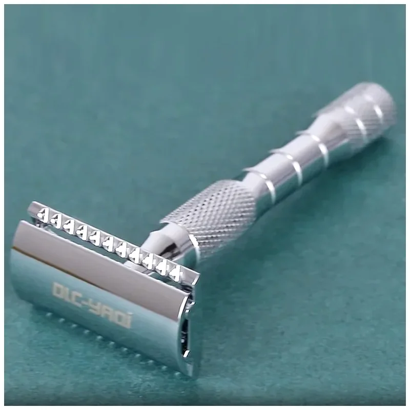 YAQI Wet Shaving Orion Chrome Color Double Edge Safety Razor Wet Shave Tools Best Gift for Men Shaving Products Gift 2026