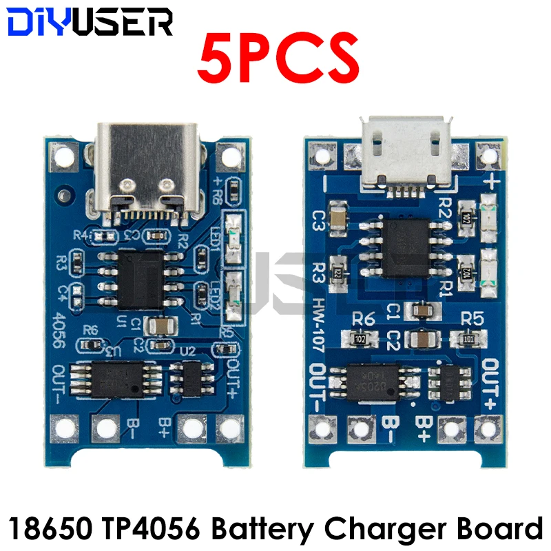 5PCS 5V 1A Micro/Ty…