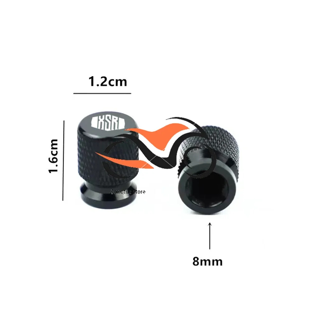 High Quality Tire Valve Cap Stem Cover Plugs For Yamaha XSR XSR155 XSR700 XSR900 FZ1N/S Motorcycle universal Accessories