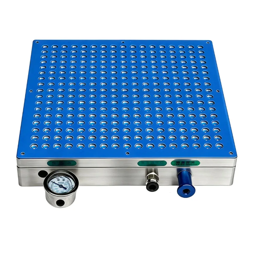 CNC vacuum suction cup industrial machining center CNC milling machine aluminum plate glass adsorption platform