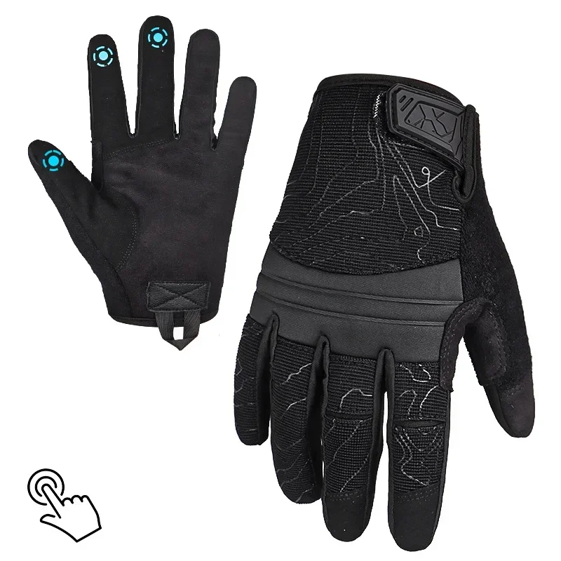 Tactical Airsoft Gloves Shooting Touch Screen Gloves Combat Hiking Work Hunting Protective Full Finger Mittens