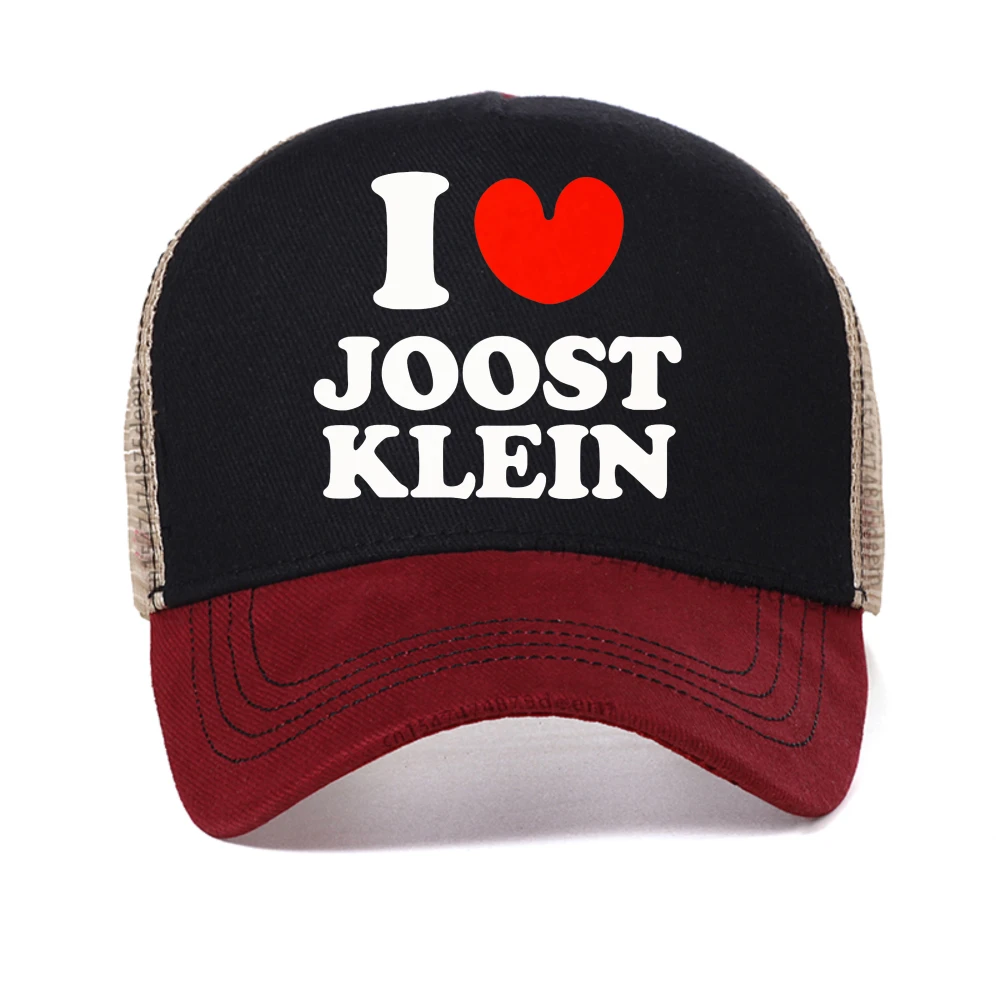 

I Love Joost Klein baseball cap Men Women Fashion Hip Hop Vintage mesh Snapback hats outdoor casual adjustable mesh trucker hat