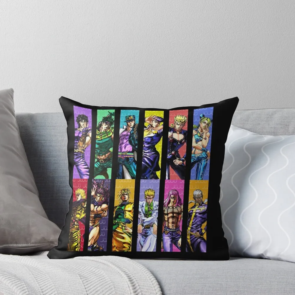 

jojo's and villians Throw Pillow pillow cover luxury Cushions For Sofa pillows decor home pillow pillowcase
