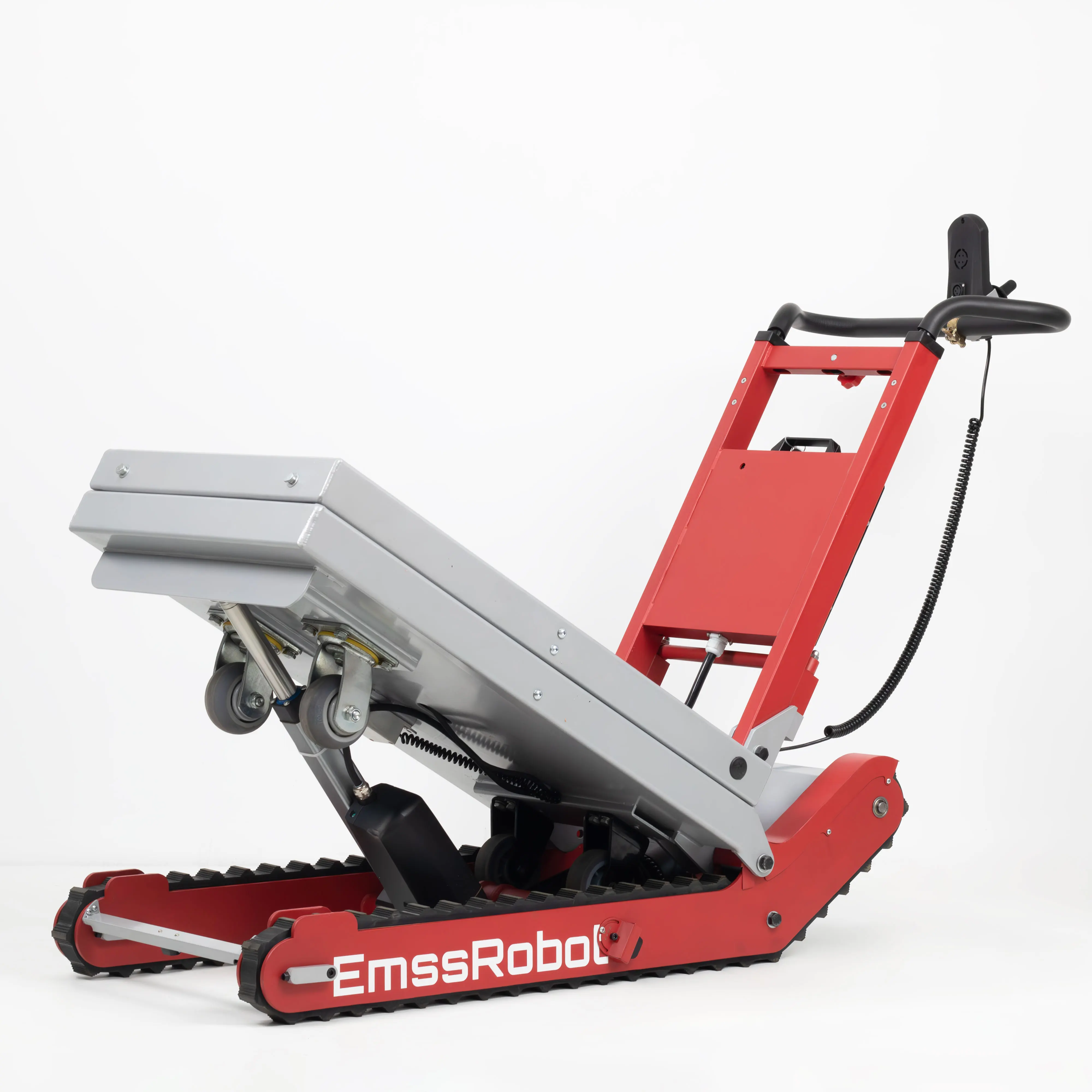 EmssRobot-Alien Lifter 420KG Capacity Heavy Duty Foldable Automatic Stair Climbing Hand Truck OEM CE Certified Aluminum Alloy