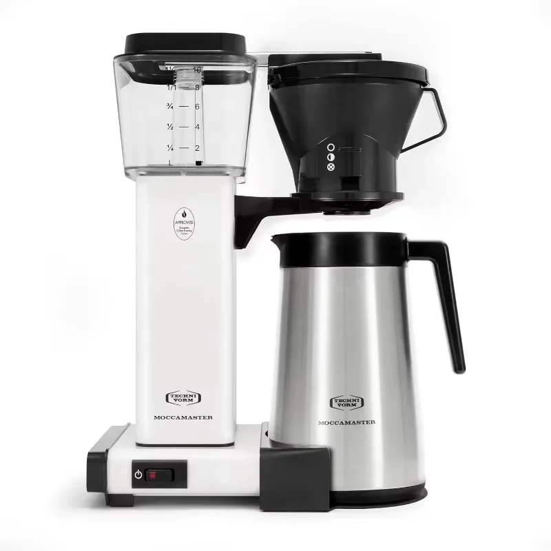 79112 KBT Coffee Brewer, 40 oz, Easy use, one button Operation and 4-6 minute brew time for 40 oz. of Coffee, Polished Silver
