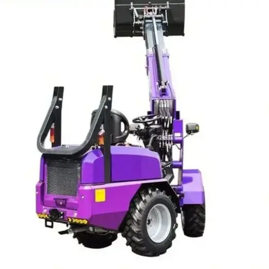 

Wheel type telescopic loader 4-wheel steering mini remote control loader telescopic arm loader customization