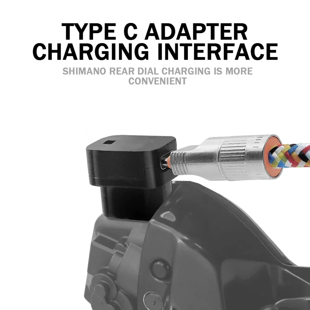 For EW-EC300 For R9270 9250 8170 8150 7170 12-Speed For Di2 Electric Bike Type-C Adapter Battery Charger Head With Portable Data