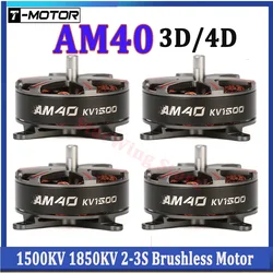 T-MOTOR F3P AM40 3D/4D 1500KV 1850KV 2-3S Motore Brushless Metel Gear per RC Aereo Ad Ala Fissa Drone