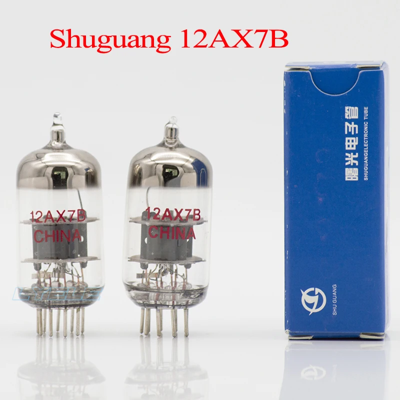 Shuguang 12 ax7b 12 au7 tubo a vuoto sostituisce ECC83 7025 6 n4 tubi accoppiamento di precisione originale applicabile all\'amplificatore Audio