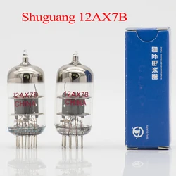 Shuguang 12AX7B 12AU7 Vacuum Tube Replaces ECC83 7025 6N4 Tubes Original Precision Pairing Applicable To Audio Amplifier