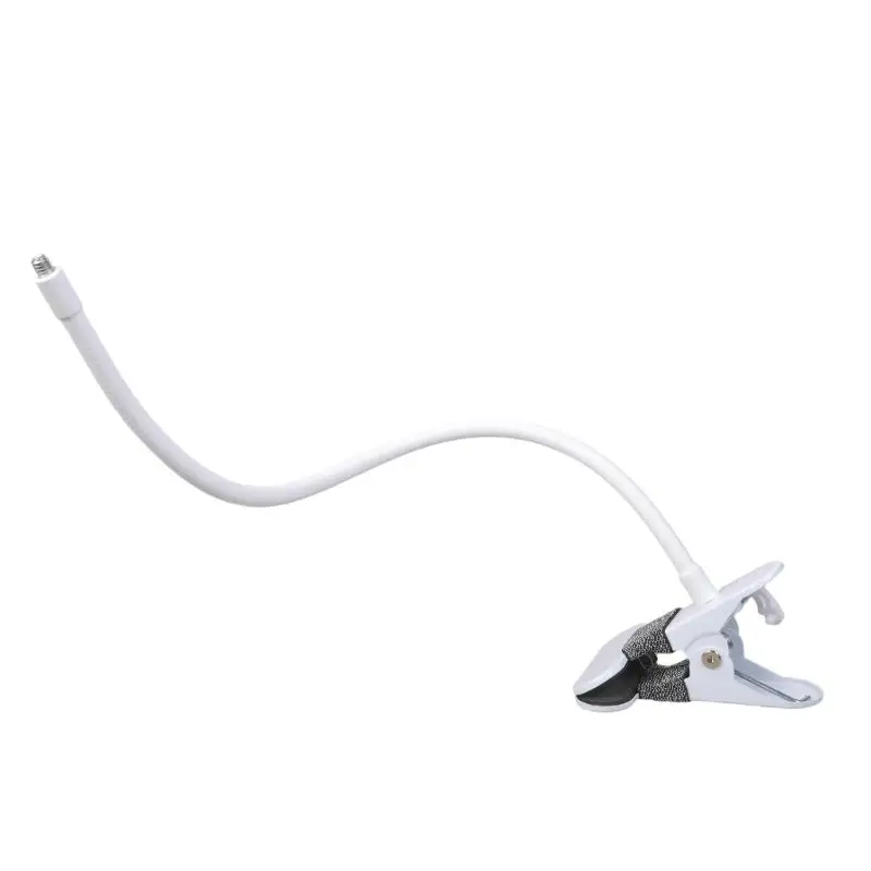 

31BA Гибкий металлический держатель с зажимом 40 см, винт 1/4 для держателей телефонов с экшн-камерой