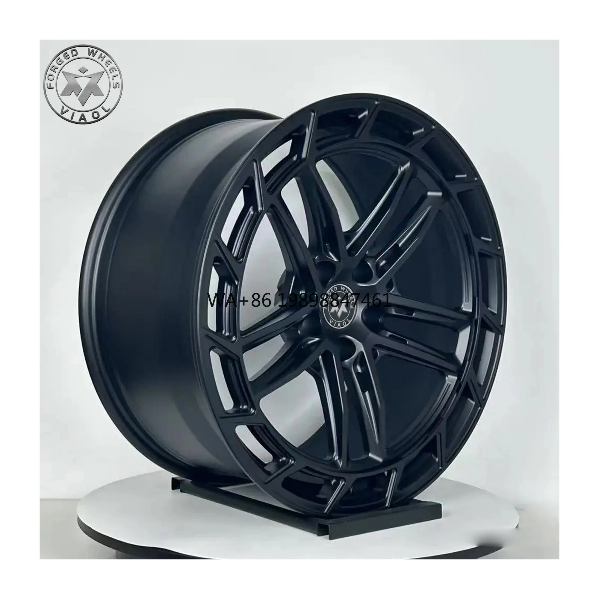 

Forged Alloy Wheel New Satin Black 18 20 22 24 26 28 Inch Drag Wheel 5x112 6x127 5x127 6x139.7 5x120 5x130 Made Aluminum