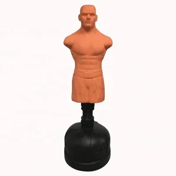 Cheap rubber punching bag bob freestand body human mannequin equipment boxing dummy for training