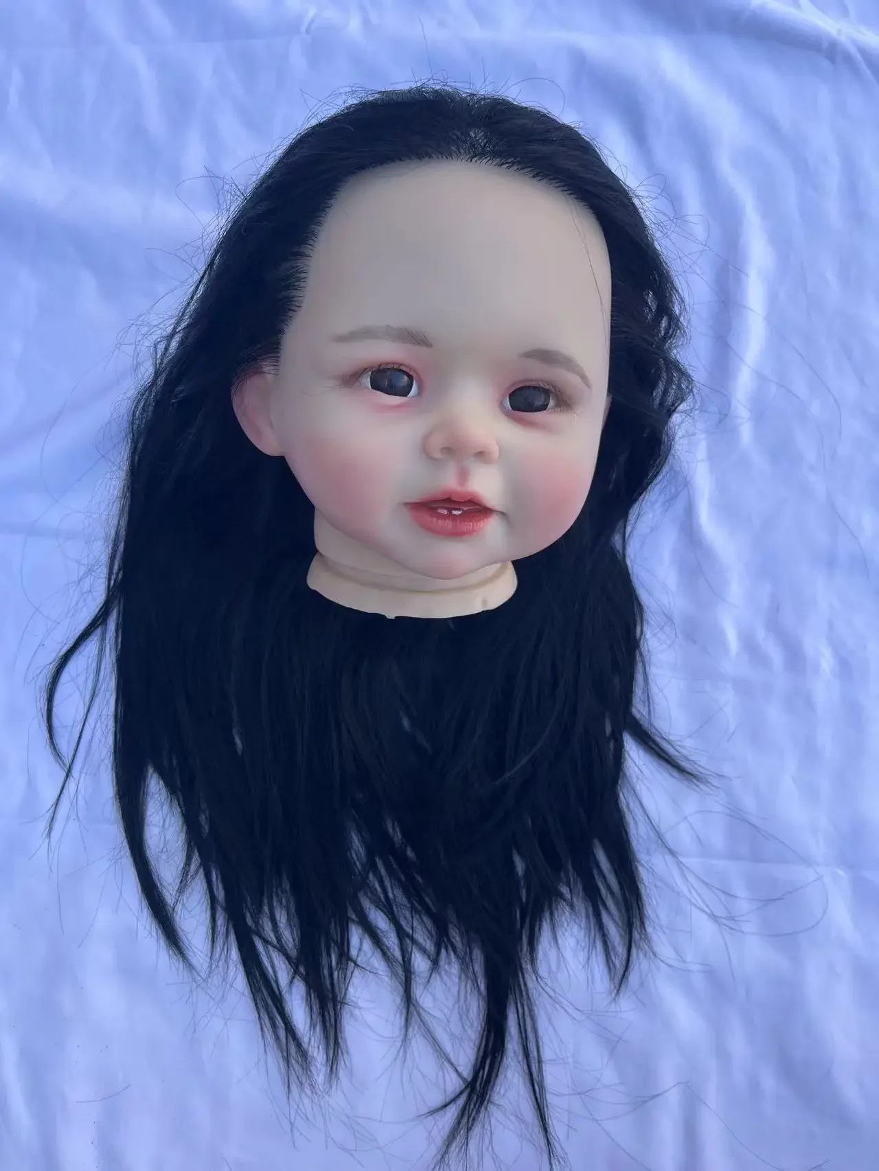 DLS personalizado suministro limitado 28 pulgadas Reborn Baby Doll Bonnie con pelo enraizado a mano Kit pintado DIY parte fotos reales