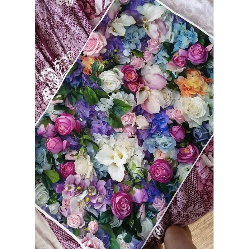 Fondos de fotografía de arte, accesorios de paisaje de tablero de flores, Fondo de estudio fotográfico de cumpleaños para niños, ZHDT-13