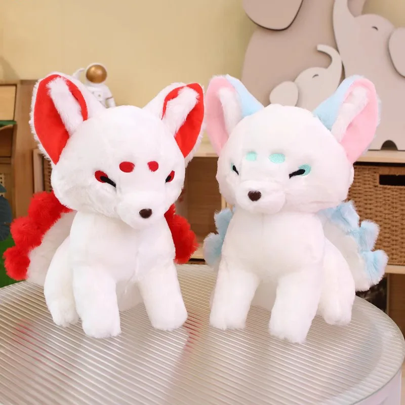 Kitsunebby – Magiczny miękki zabawkowy lis z legendy japońskiej, idealny na prezent dla dzieci i fanów anime