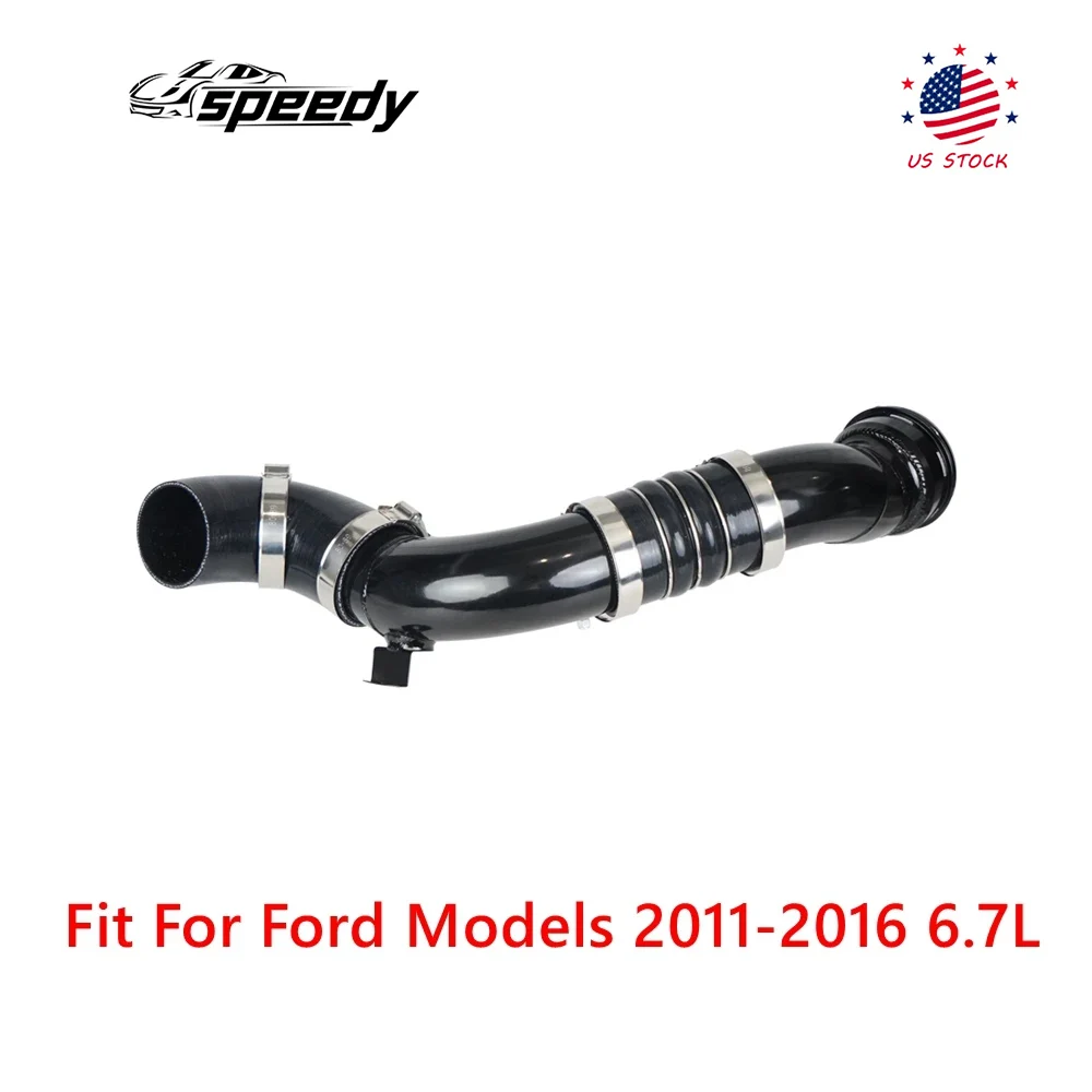 

Stainless Steel Cold Side Intercooler Pipe Kit Fit For Ford Models 2011-2016 6.7L OE FIX Black 667-300 Car Accessories