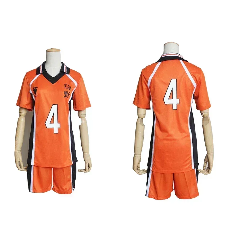 Anime Haikyuu Karasuno Sportswear costumi Cosplay Nekoma High School volley Club Shoyo Hinata Team Uniform Shirt maglie