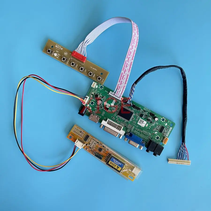 

Screen Drive Controller Board Fit LTN150XG LTN150XB LTN150X6 TM150XG 1-CCFL 1024x768 VGA DVI HDMI 1024*768 30 Pins LVDS Kit DIY