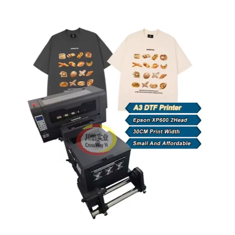 Colorful A3 DTF Printer Direct to Film Printing Machine with Two Heads XP600