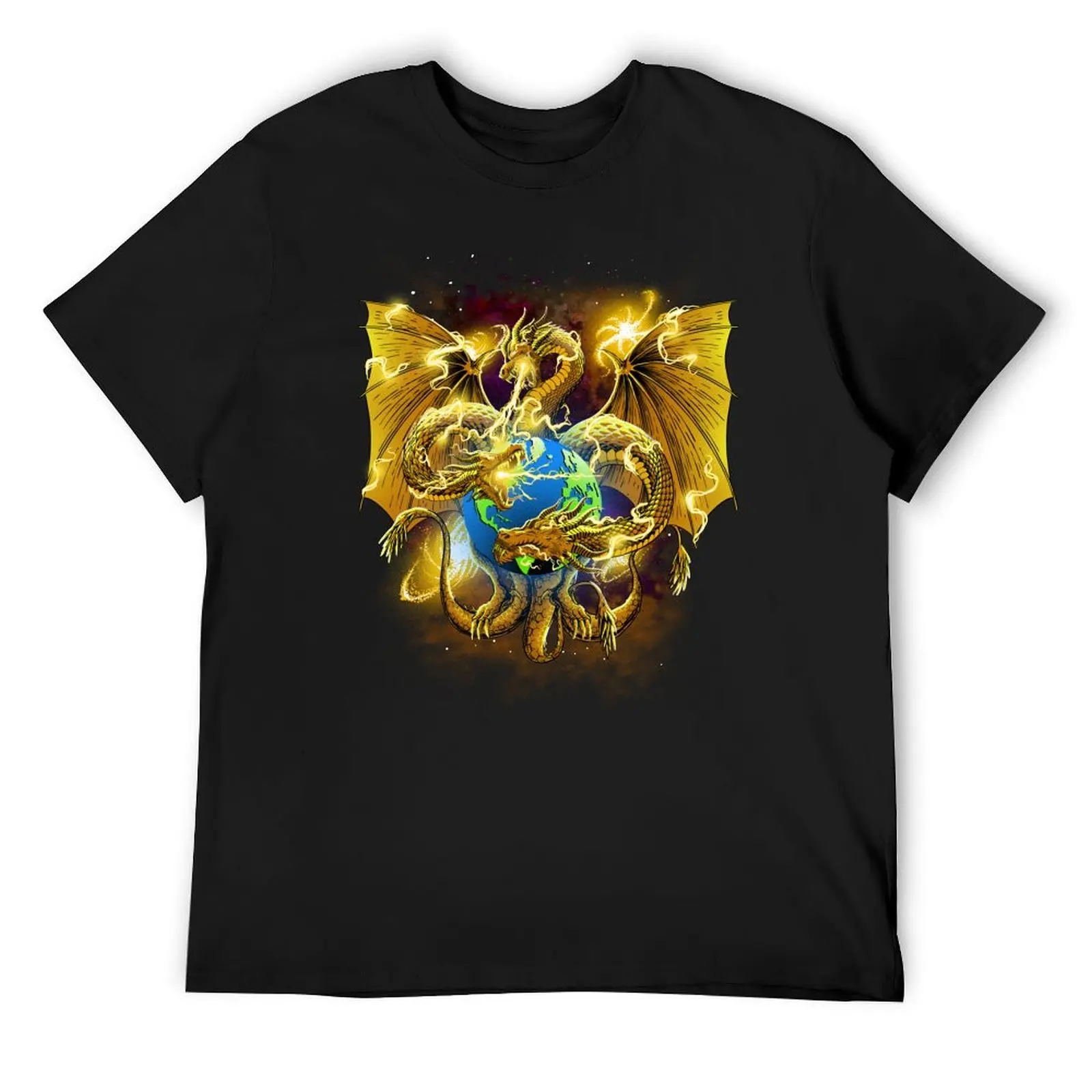 king ghidorah T-Shirt Aesthetic clothing quick-drying mens tall t shirts