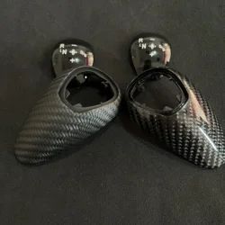 Real Carbon Fiber Gear Shift Knob Cover Replacement for BMW M2 M3 M4 M5 M6 F87 F80 F82 F83 F10 F12 F13 F06