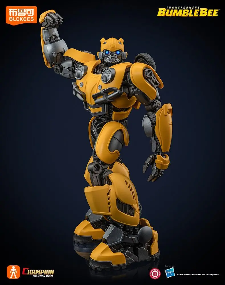 Original Blokees Champion Class Movie 6 Transformers Bumblebee Movie Optimus Prime Bumblebee Zusammengebautes Actionfiguren-Modell-Set – Detail 6