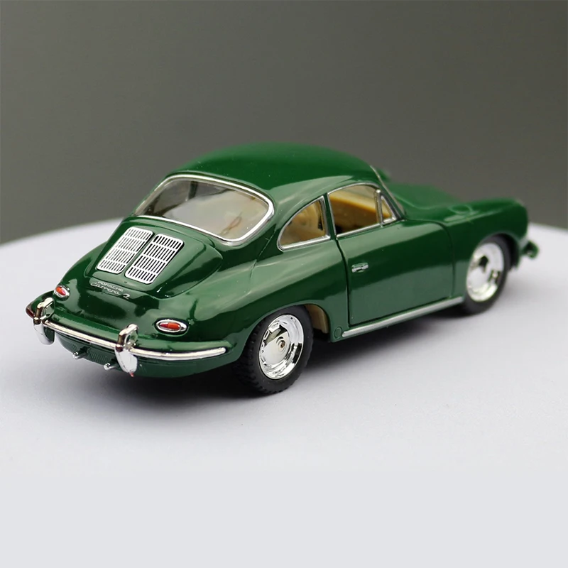 KiNSMART 1:36 coche de juguete de 5 pulgadas, modelo de aleación, coche de carreras, adornos de colección en caja a granel