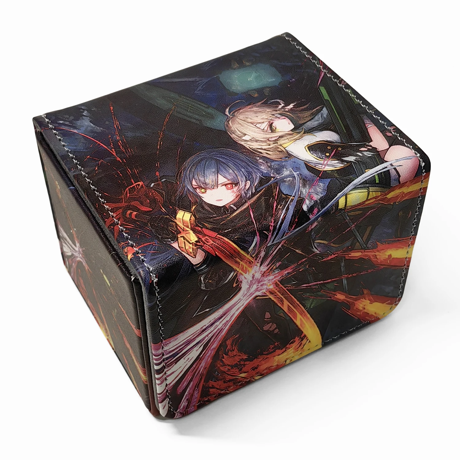 Yugioh Sky Striker Ace Deck Box Yu-Gi-Oh! CARD GAME ART WORKS OCG PTCG Trading Cards Pu Leather Collection Box 100+