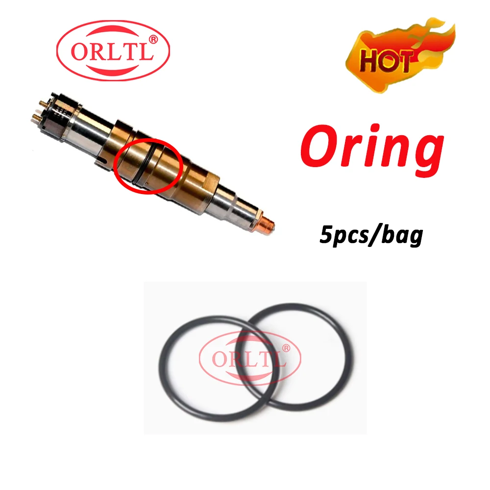 5 PIECES ORLTL Diesel Injector Nozzle Oring Fuel 1881565 1933612 O Rings For SCANIA 574232 1874424 574423 1874425 575176 2029622