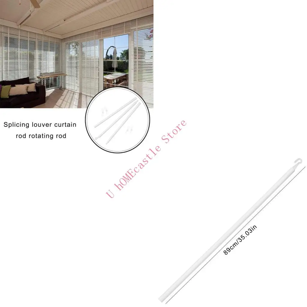 63HF Vertical Blind Wand Replacement Parts with Hook and Handle for Window Opener
