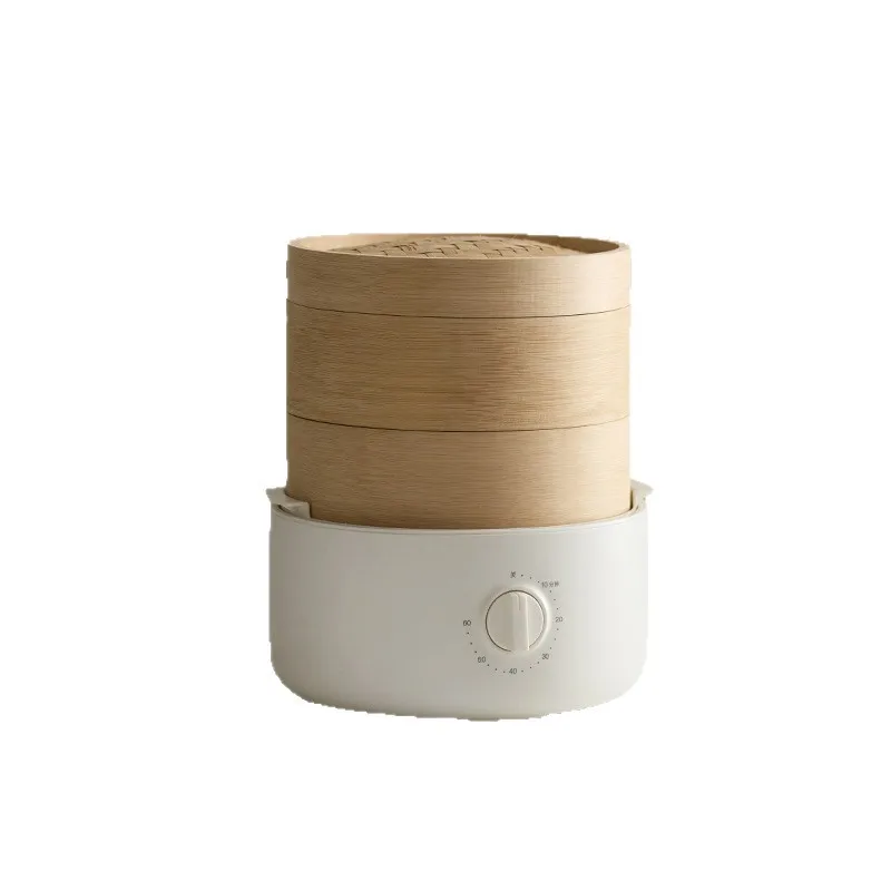 

Bamboo cage electric steamer, household multi-functional cooking integrated pot, small cage bag steamed buns and buns