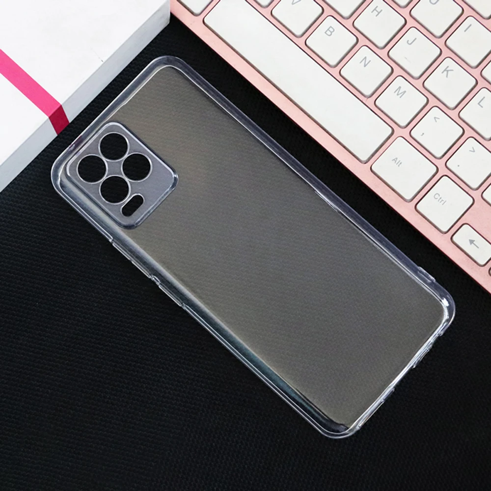 High Quality Clear Phone Case for OPPO Realme 8 Pro 8Pro 8i 8S 4G 5G Camera Protection Soft TPU Transparent Cover Realme8 Fundas