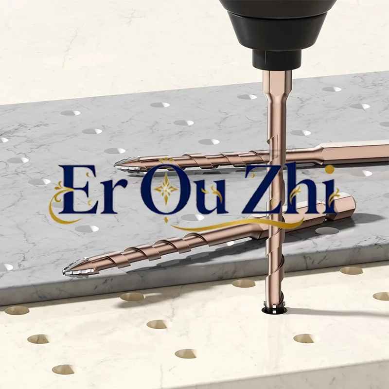 Tile Drill, Concrete Wall, Multi-function Fried Dough Twists Drill, Rotary Head, Triangle Drill