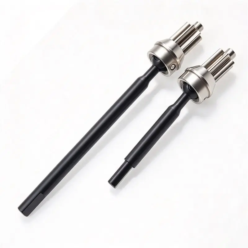 CYGJ-1/10 RC CVD Drive Shaft & Solid Wheel Axle Front For Traxxas TRX4 TRX6 Crawler Upgrade Parts Front