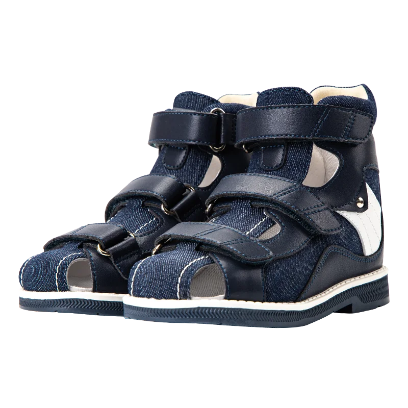 Princepard Scarpe Ortopediche in Pelle per Bambini 2020 Estate Bambino Bambini Sandali per Ragazze Suola Ammortizzante Antiscivolo e Tacco Thomas