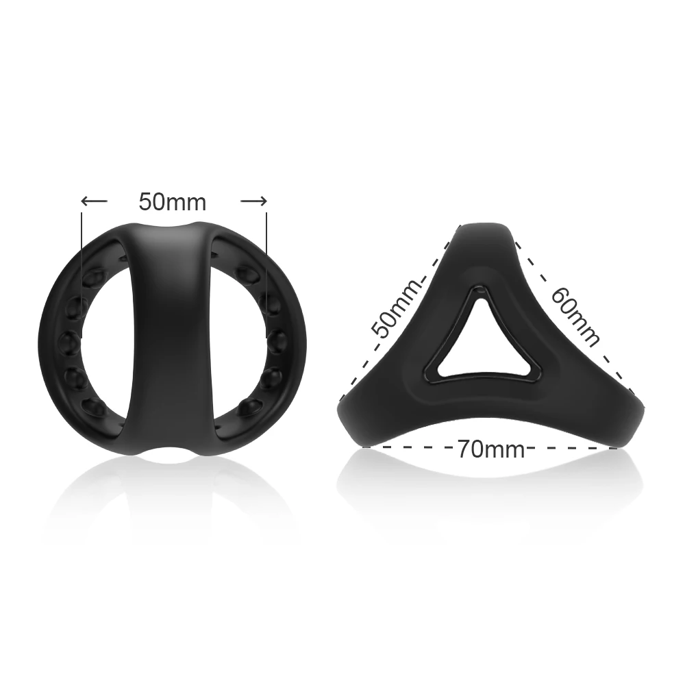 Silicone Penis Cock Ring on for Man Delay Ejaculation Sex Toys for Men Couple Rings Cockring Adult Goods for Men